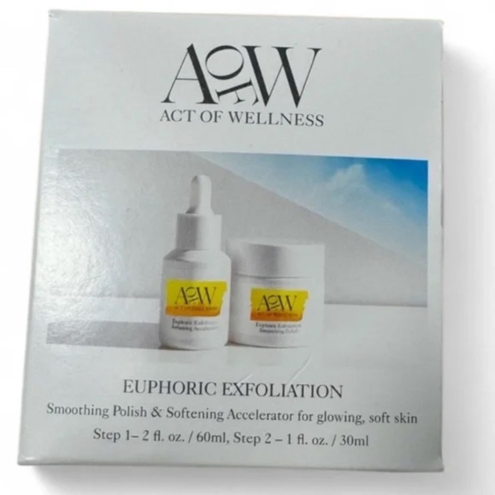Act of Wellness Euphoric Exfoliation 2 Pc Set